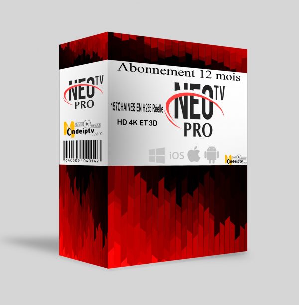 COMMENT profiter de MON iptv Neo Pro 2 SUR LES APPAREILS ANDROID :