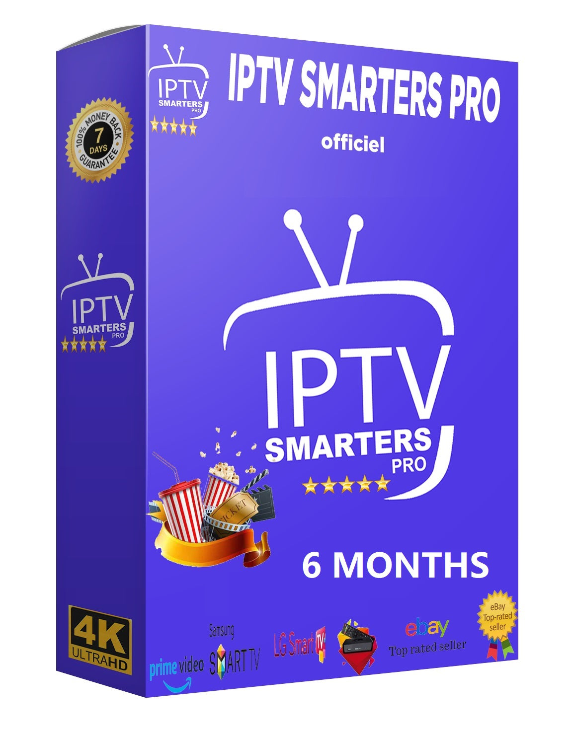 IPTV SMARTERS PRO - SUBSCRIPTION 6 MONTHS