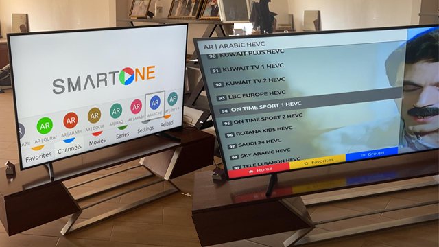 Abonnement SmartOne IPTV 12 Mois, | Subscription SmartOne IPTV 12 Months, | + (Customer Service)