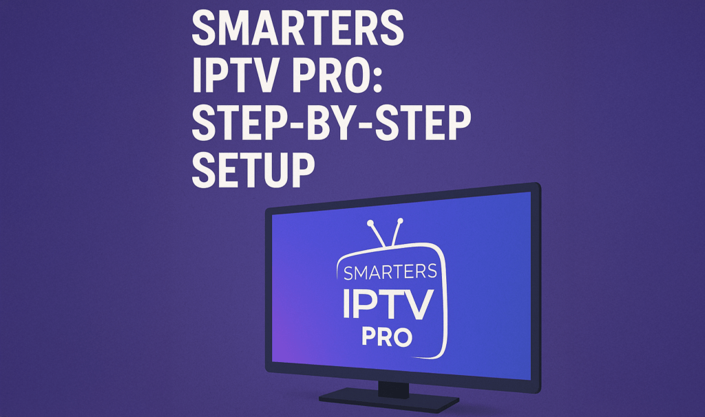 Smart IPTV Service interface for MAG Box showing Enjoy Unlimited Entertainment