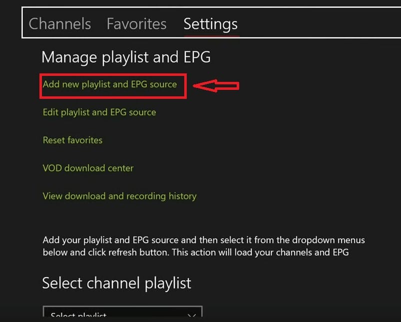 Regarder IPTV sur Xbox One