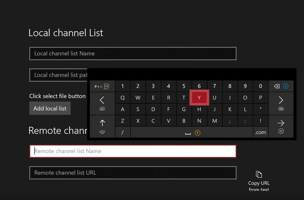 Regarder IPTV sur Xbox One