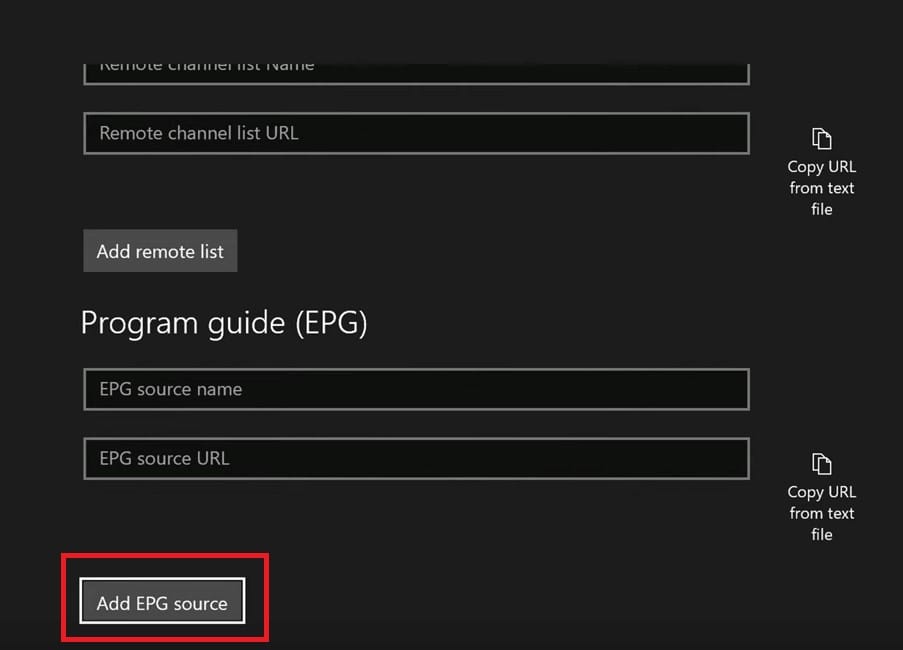 Regarder IPTV sur Xbox One