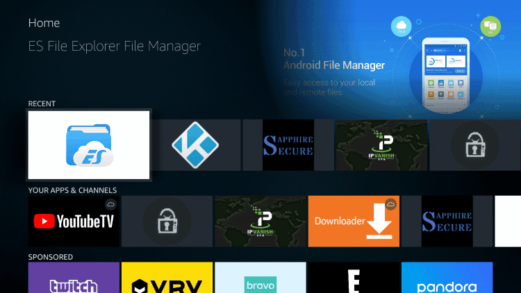 Appuyez sur le bouton Accueil de votre télécommande pour revenir à l'écran d'accueil.