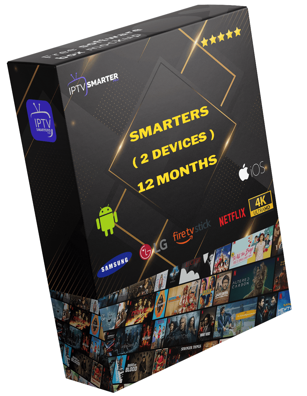 Affordable Streaming Access interface for Android Box showing Enjoy Unlimited Entertainment